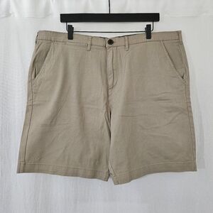 Jachs Flat Front Shorts in Tan Men's Size 40